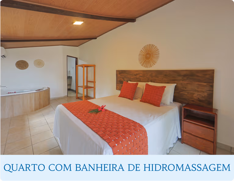 desk Quarto com Banheira de Hidromassagem